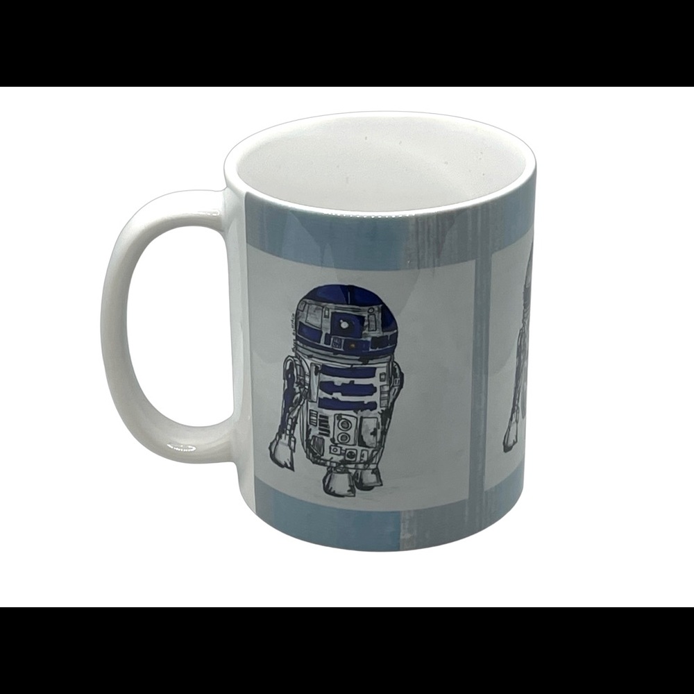 Star Wars Custom Fan Art R2D2 Ceramic Mug 11oz - Picture 3 of 3